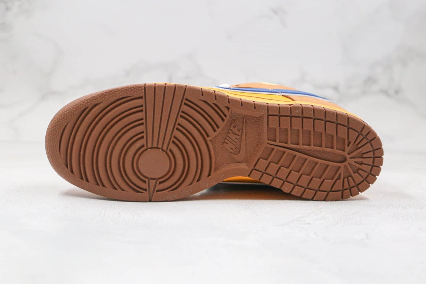 耐克Nike Dunk Low Newcastle Brown Ale纯原版本低帮SB DUNK板鞋纽卡斯尔啤酒黄蓝色内置Zoom气垫 货号:313170-741