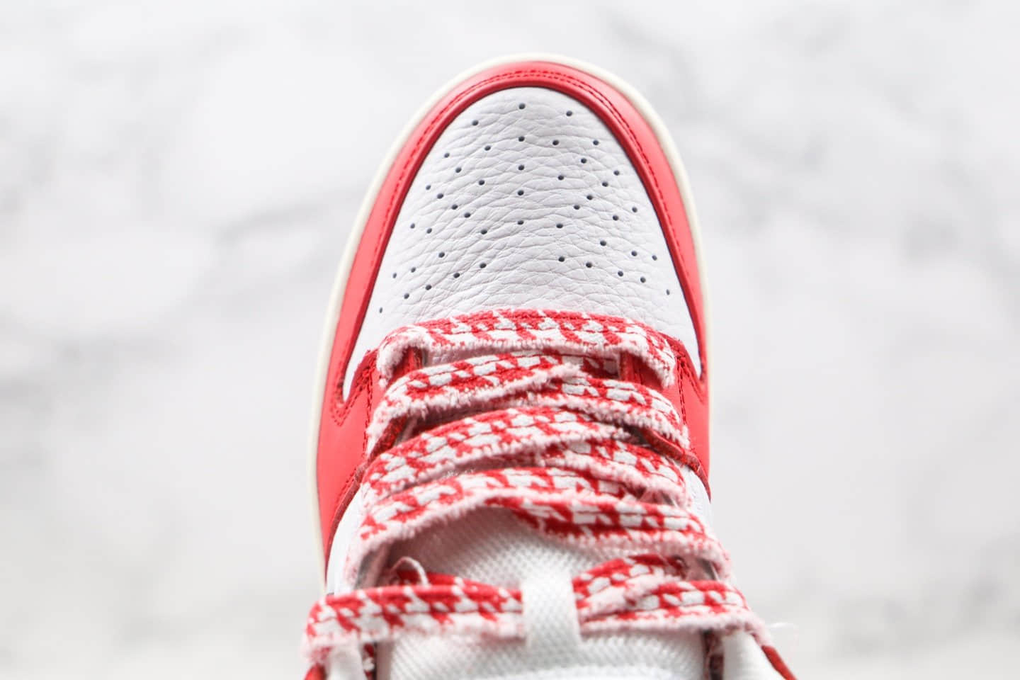 耐克Nike SB Dunk Low Habibi x Frame Skate联名款纯原版本低帮SB DUNK板鞋双钩白红色板鞋内置Zoom气垫原盒原标 货号:CT2550-600