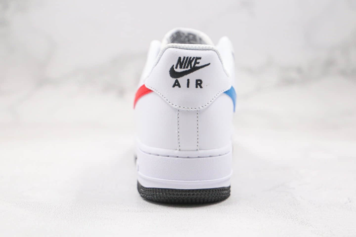 耐克Nike Air Force 1 Low纯原版本低帮空军一号鸳鸯勾白红蓝色板鞋内置气垫 货号:CT2816-100