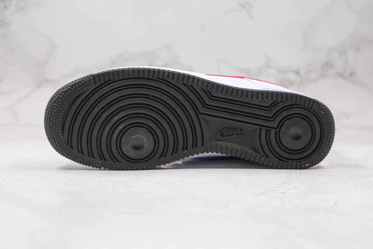 耐克Nike Air Force 1 Low纯原版本低帮空军一号鸳鸯勾白红蓝色板鞋内置气垫 货号:CT2816-100