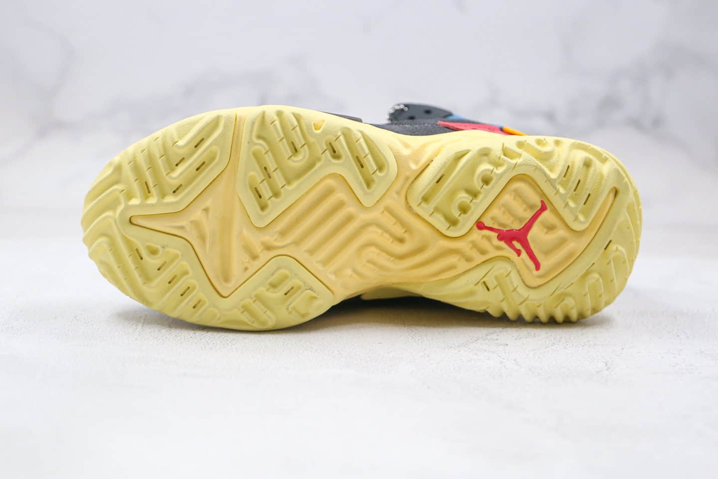 乔丹Air Jordan Delta React Mid Off Noir x Union LA联名款纯原版本机能代尔塔结构瑞亚泡面黑蓝黄色原盒原标原档案数据开发 货号:DA1951-001