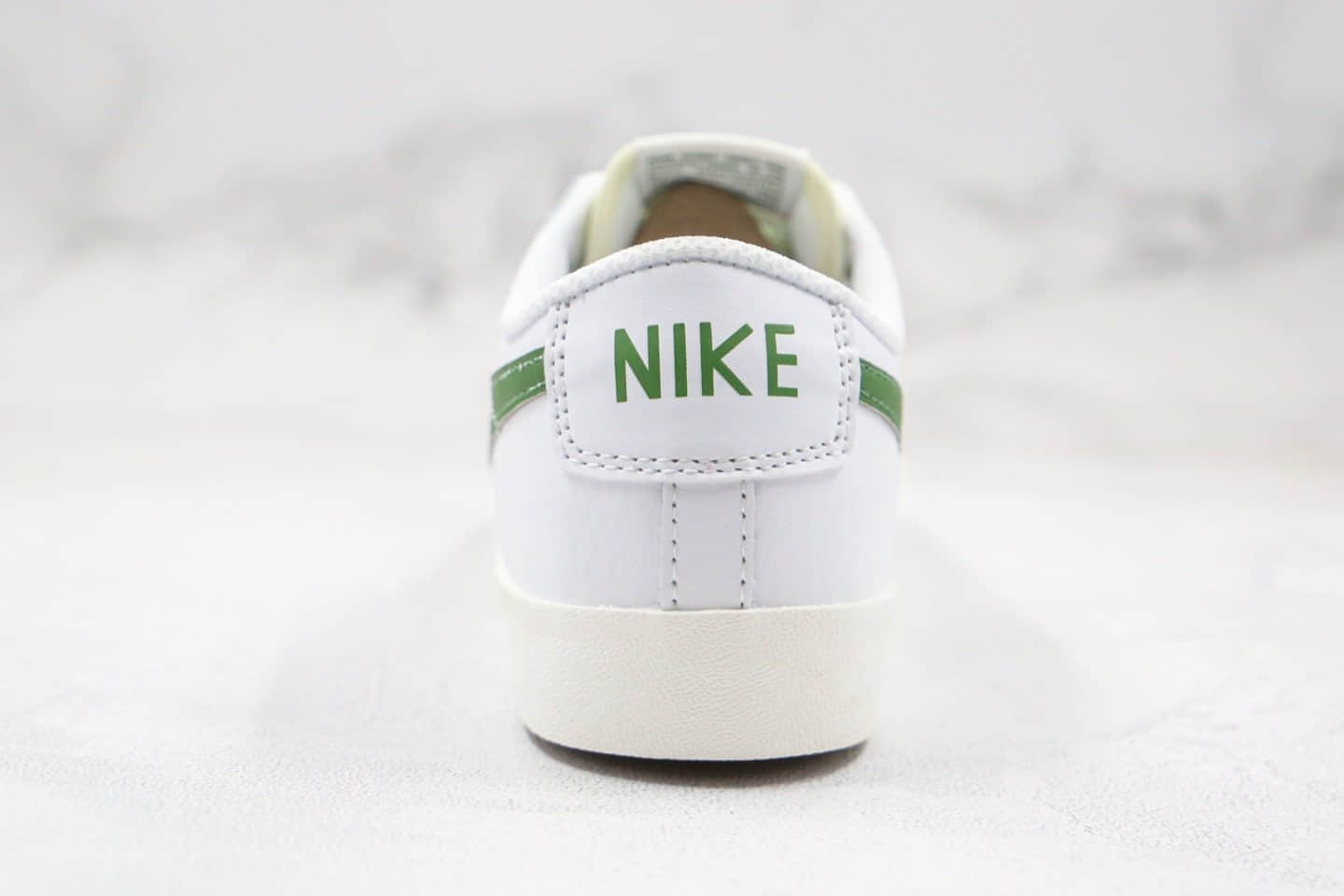 耐克Nike Blazer Low LE纯原版本低帮开拓者王一博同款白绿色原档案数据开发 货号:CI6377-108