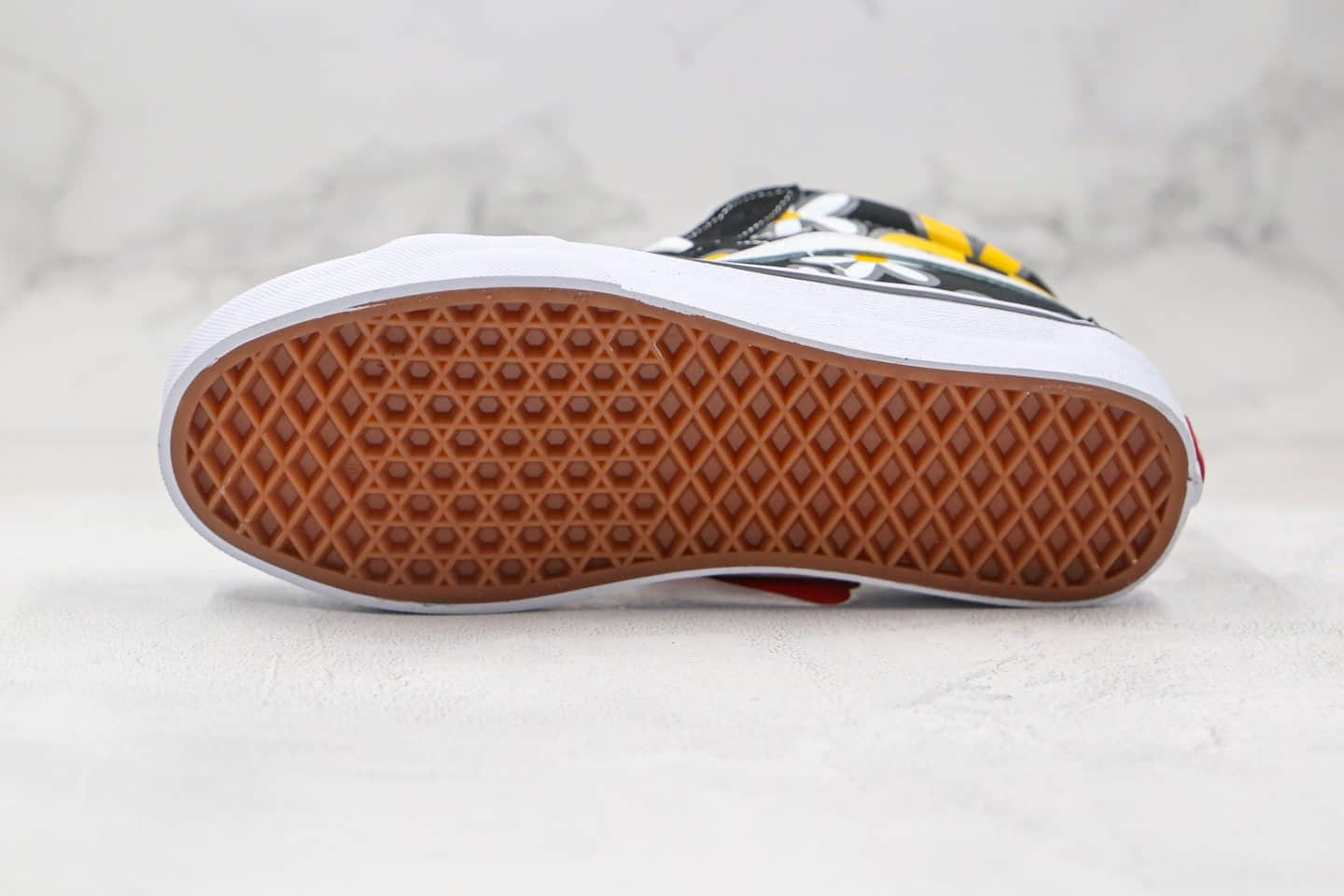 万斯Vans old SKOOL LX公司级版本中帮黑黄色小雏菊安纳海姆硫化板鞋原盒原标