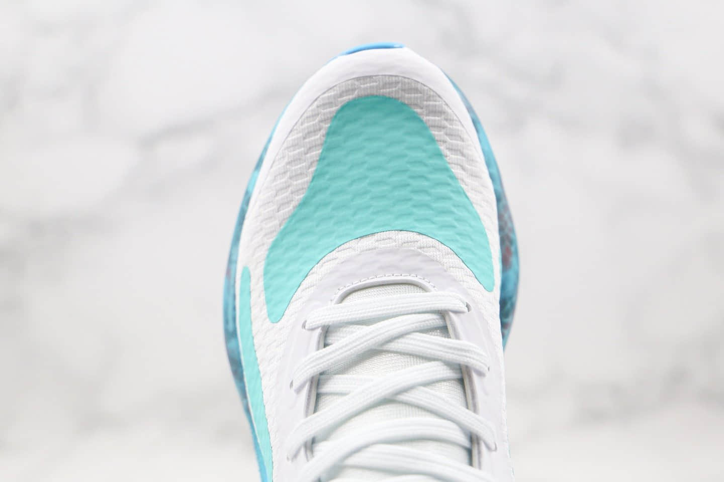 阿迪达斯Adidas AlphaBounce Beyond M纯原版本阿尔法12代爆米花跑鞋绿蓝色原楦头纸板打造 货号:CG3719