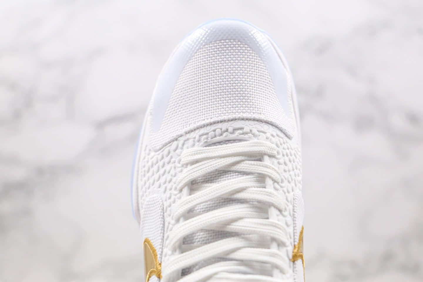 耐克Nike Kobe 5 Protro What If x UNDEFEATED联名款纯原版本科比5代白金色篮球鞋原盒原标 货号:DB4796-100