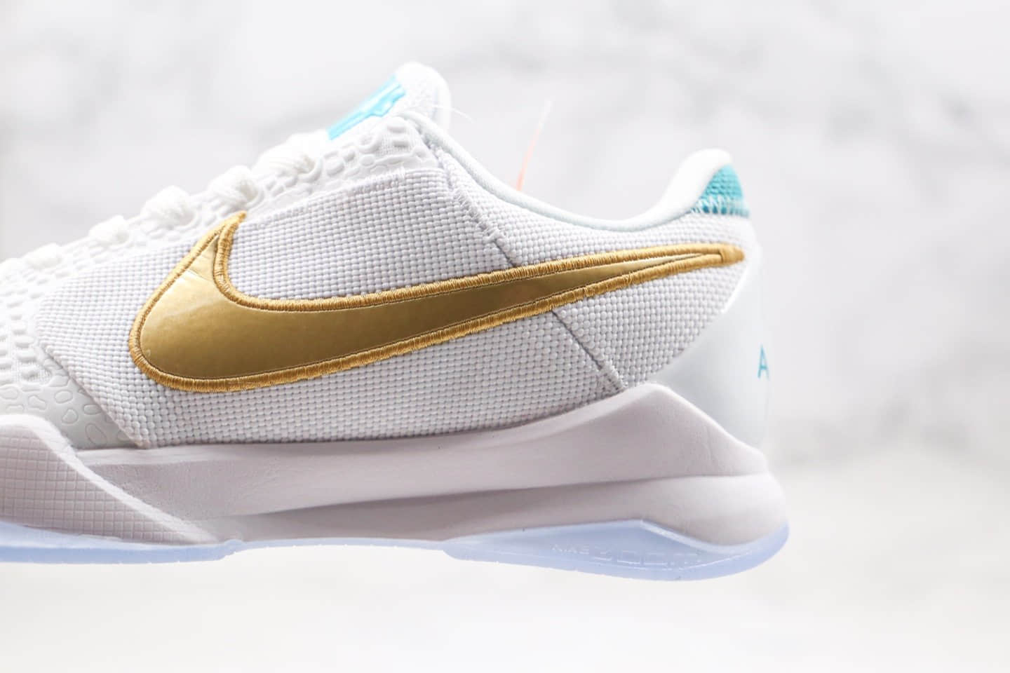 耐克Nike Kobe 5 Protro What If x UNDEFEATED联名款纯原版本科比5代白金色篮球鞋原盒原标 货号:DB4796-100