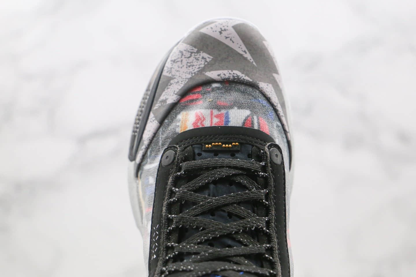 乔丹Air Jordan XXXIV Low Guo PF纯原版本未来概念轻量款篮球鞋AJ34黑灰色内置Zoom气垫 货号:CX7746-008