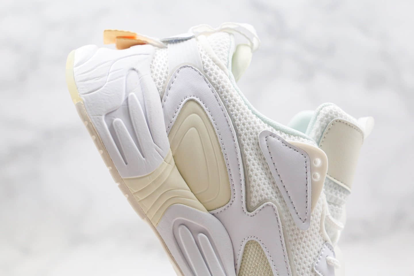 斐乐FILA Swarm 2020 Interation纯原版本复古老爹鞋米黄色原盒原标原楦头纸板打造 货号:F12W021213FWT