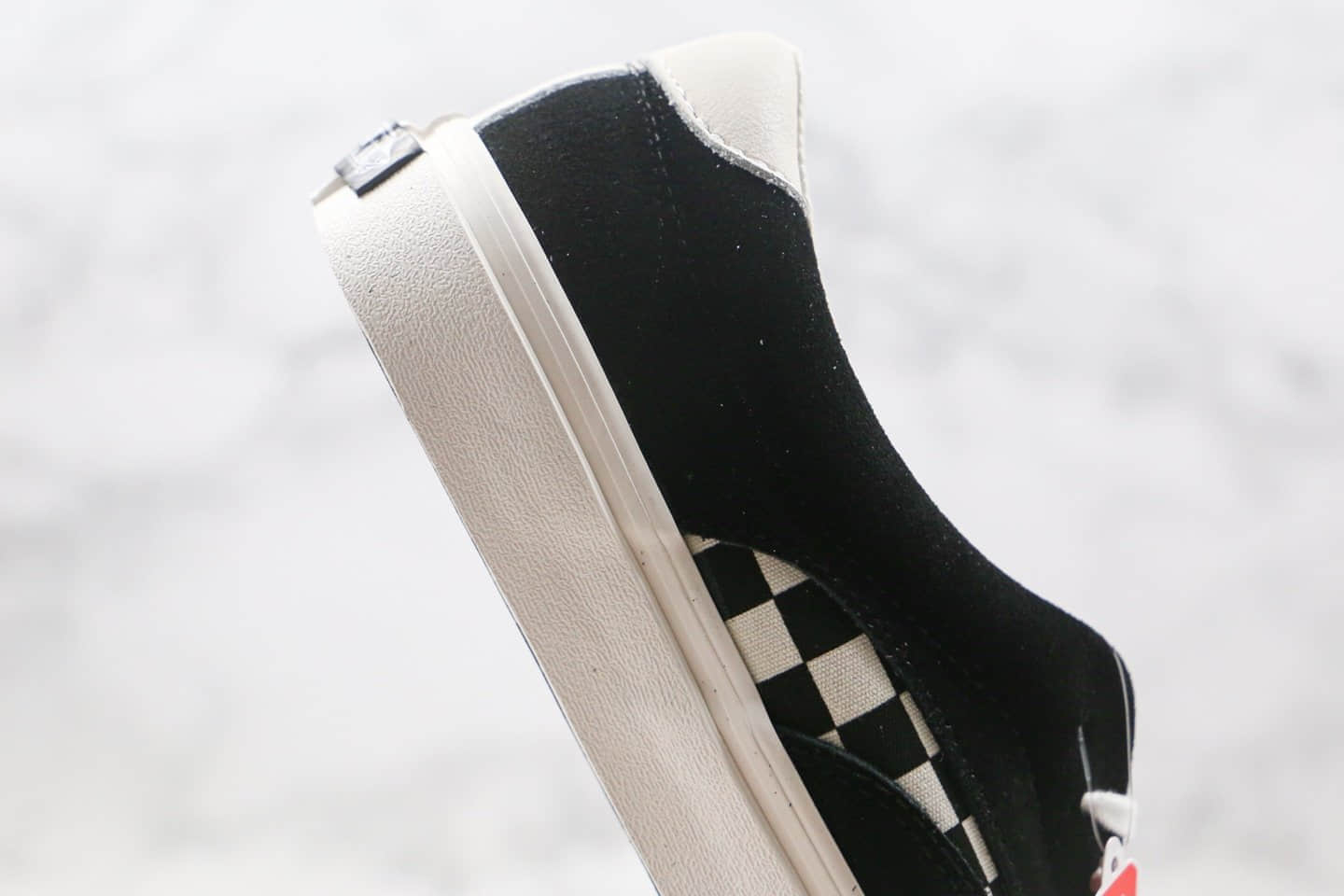 万斯VANS Rhude Acer公司级版本低帮腰果花斑马豹纹麂皮拼接棋盘格子硫化板鞋原盒原标 货号:VN0A4UWY17R