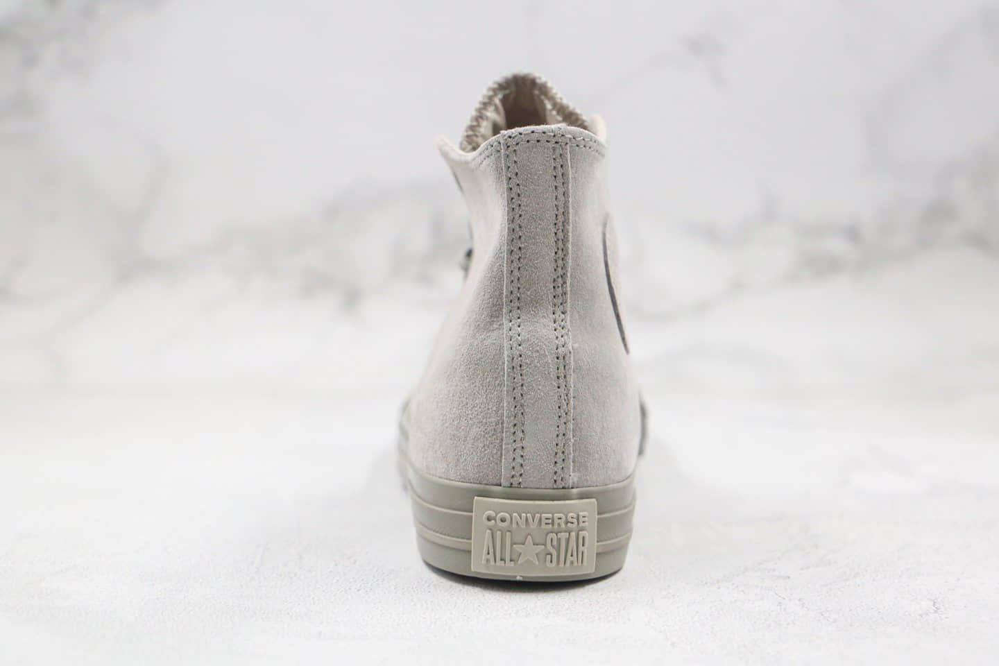 匡威Converse Chuck Taylor All Star PT Hi公司级版本高帮硫化板鞋麂皮灰色原标原盒 货号:162462C