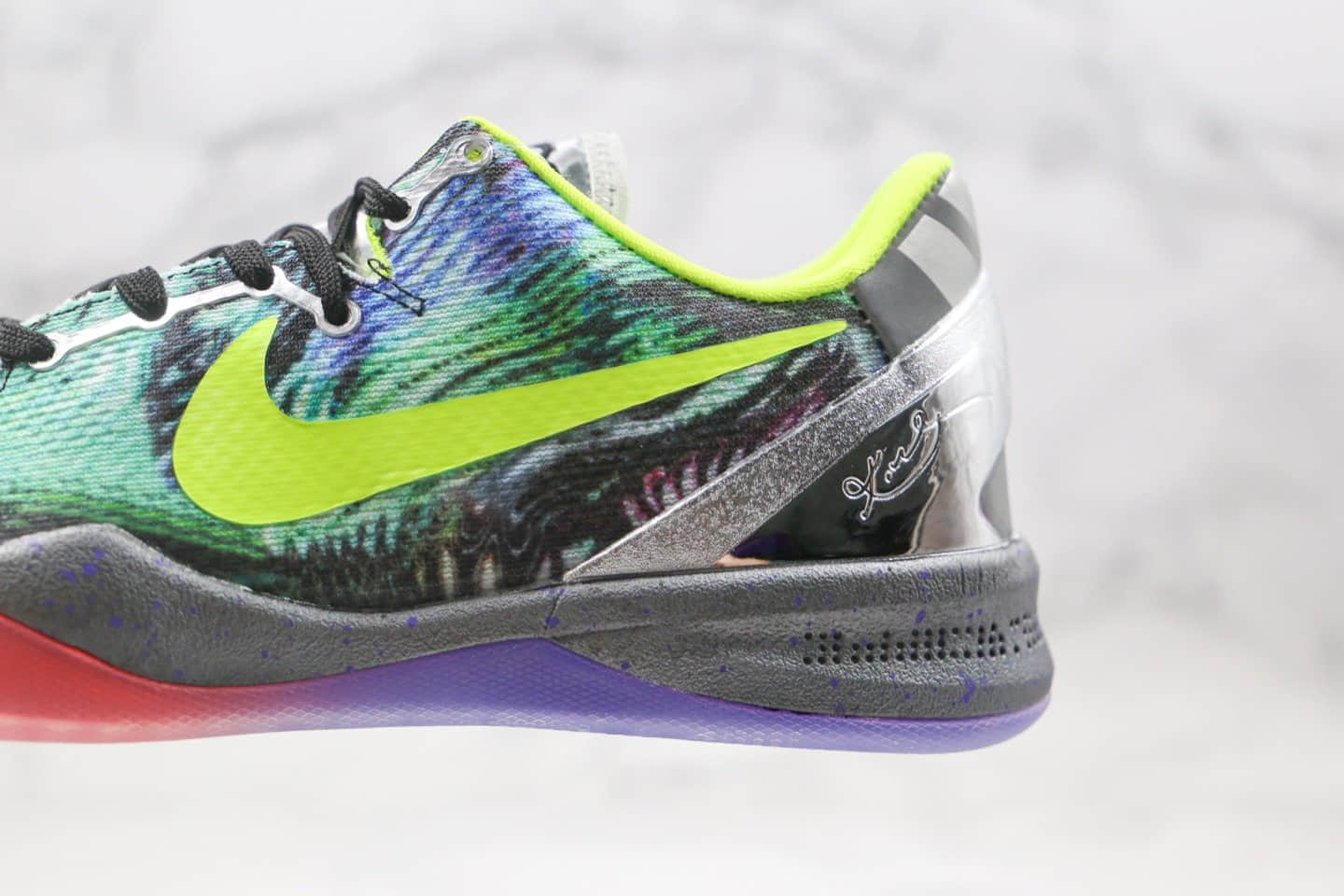 耐克Nike Zoom Kobe VIII纯原版本科比8代实战篮球鞋大师之路炫彩配色内置原厂碳板 货号:639655-900