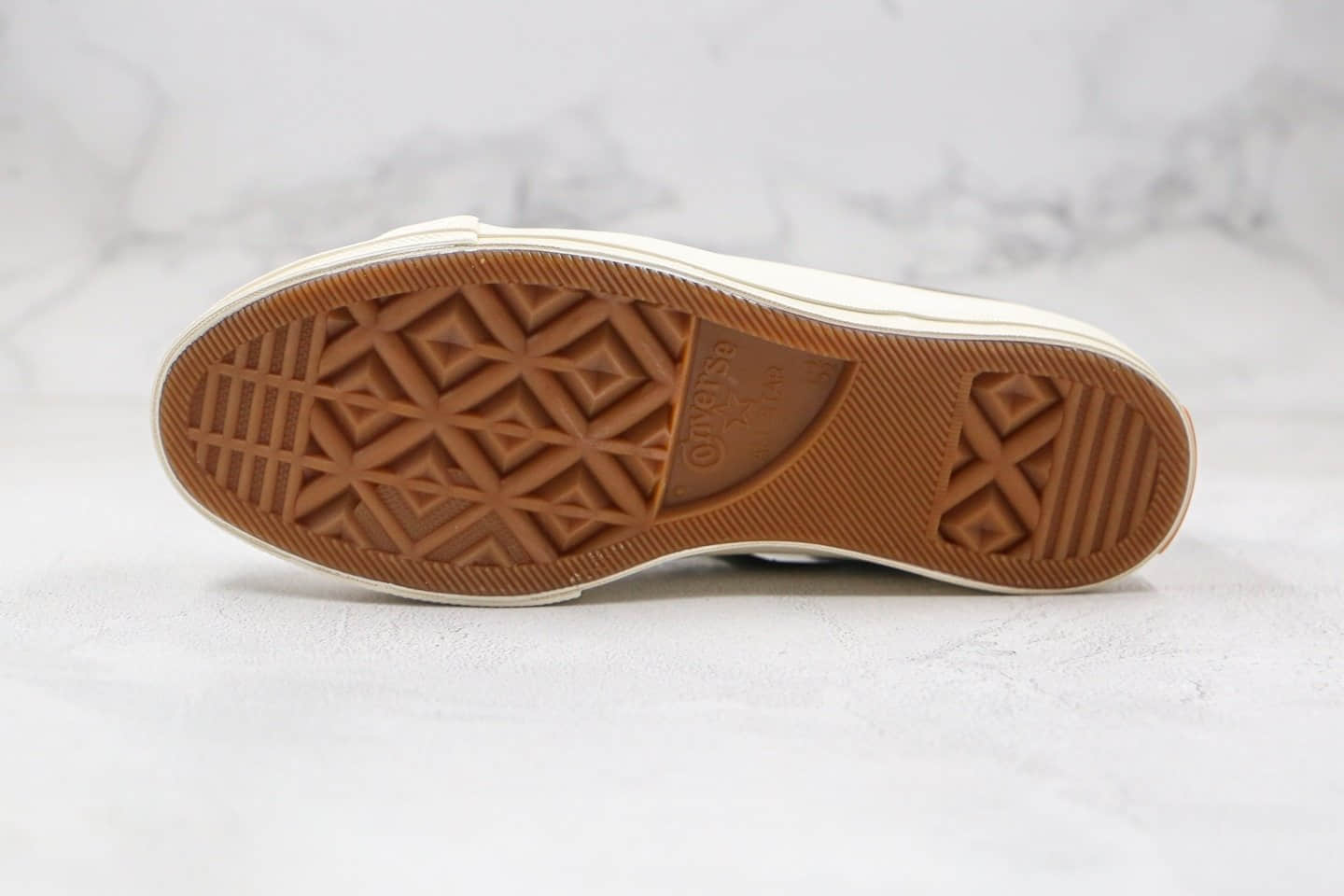 匡威Converse One Star Sunbaked公司级版本木村一星棕绿色麂皮硫化板鞋内置NFC芯片感应 货号:164361C