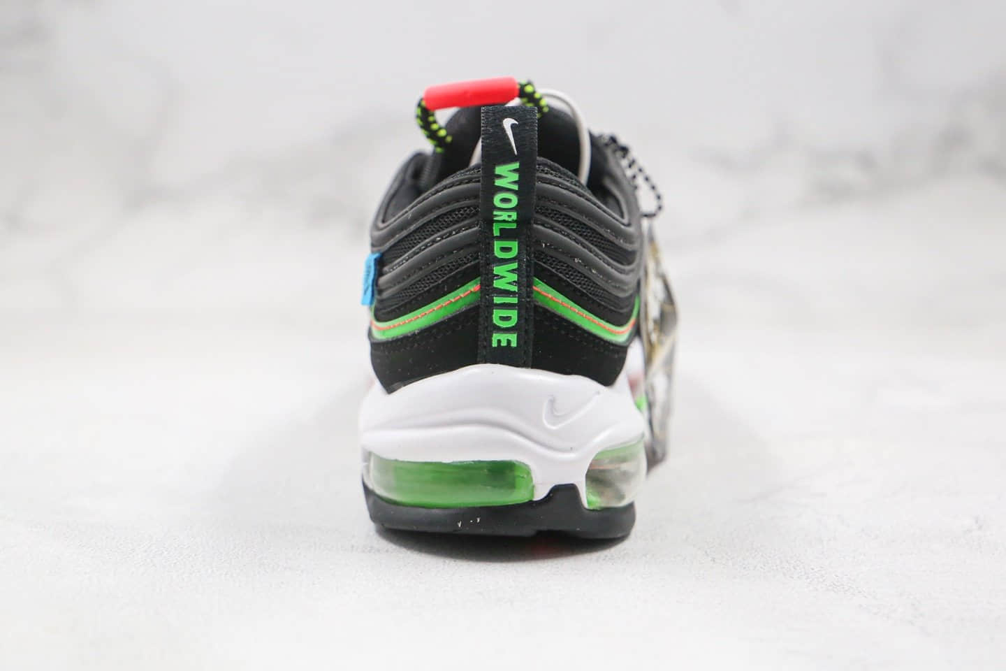 耐克Nike Air Max 97 Soft Pink纯原版本子弹头Max97气垫鞋黑彩色内置真实气垫 货号:CZ5607-001