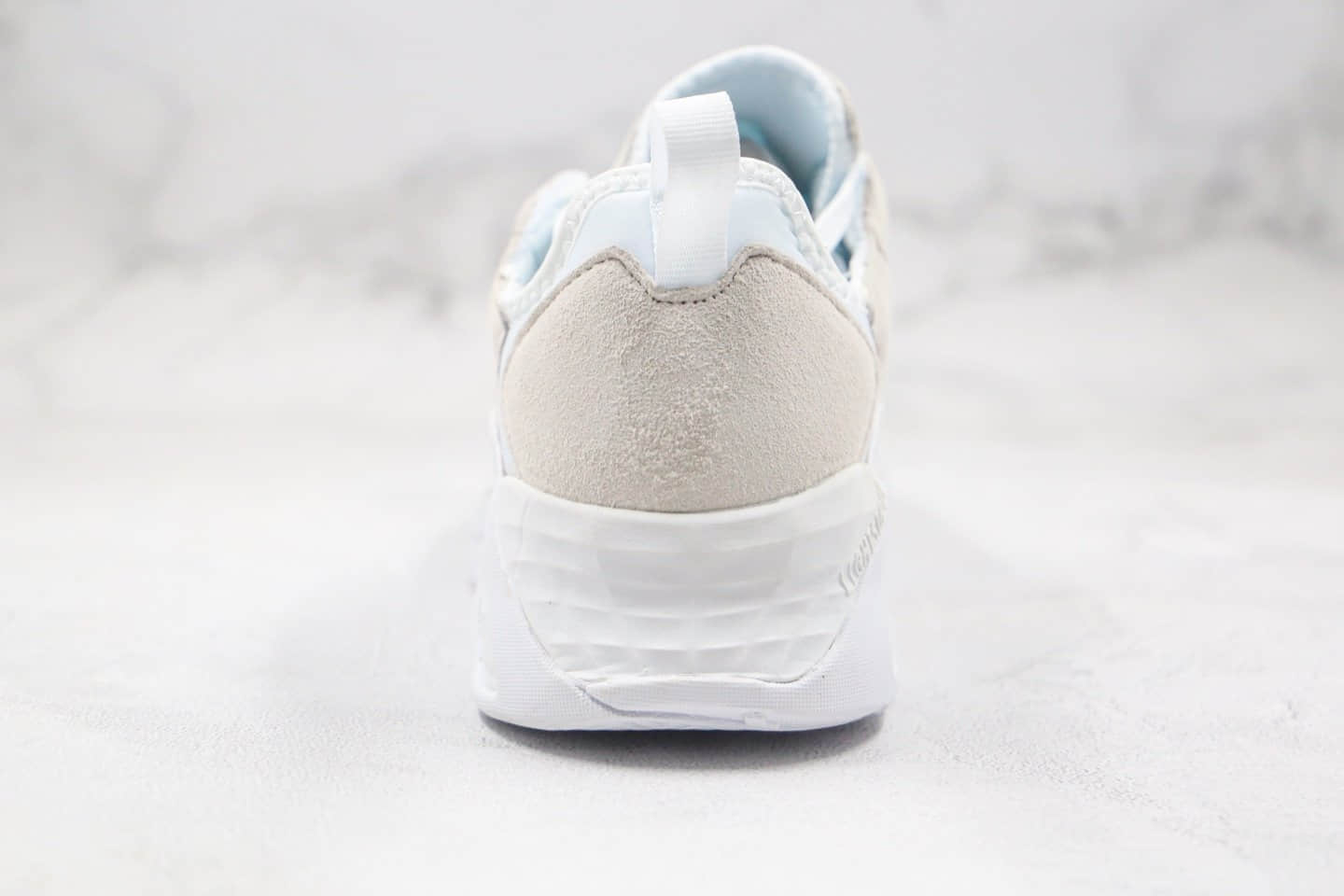 阿迪达斯Adidas Streetball纯原版本三叶草街球跑鞋米白色原楦头纸板打造 货号:FW1217