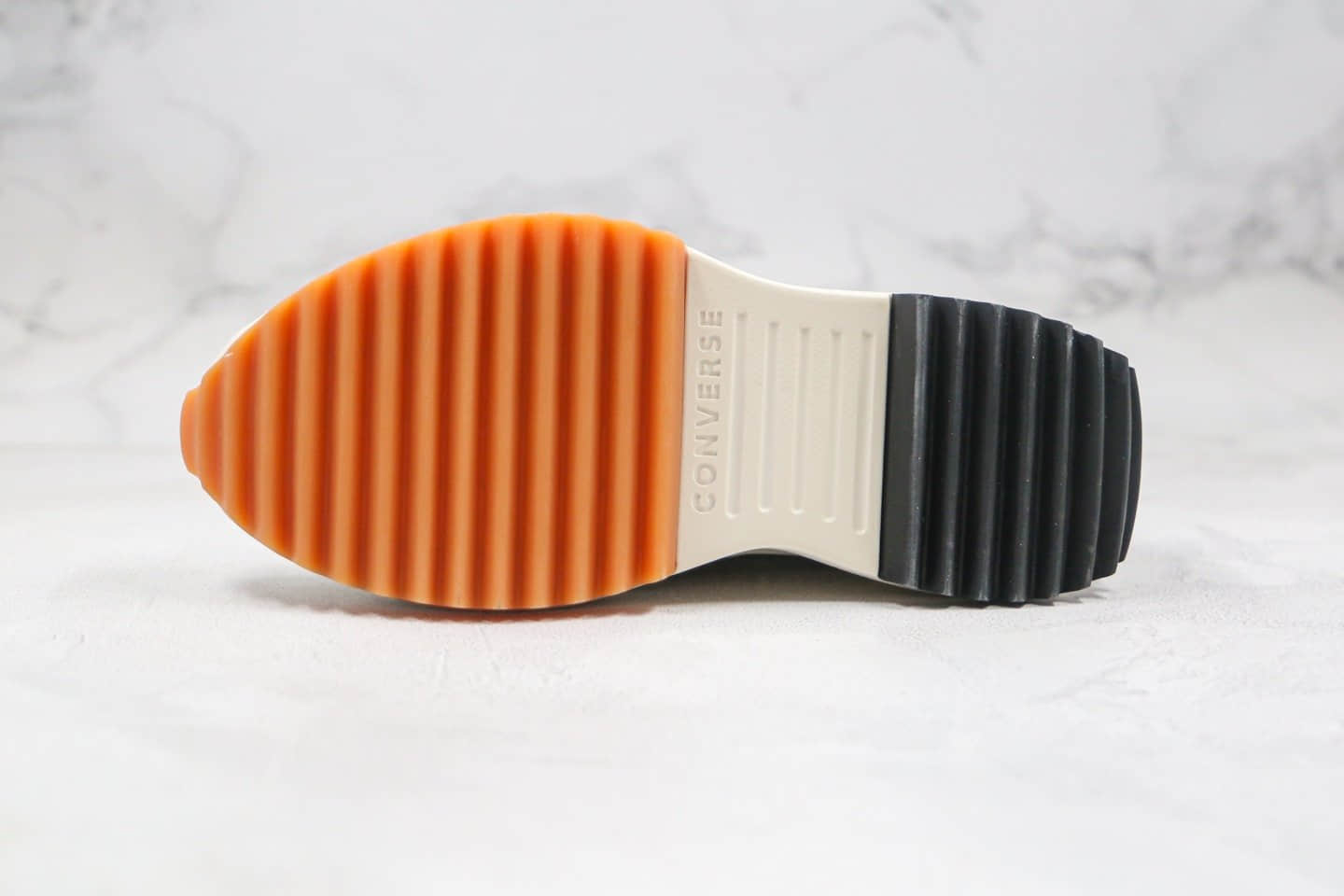 匡威Converse chuck Run Star Hike Hi White Blue Gum x J.W. Anderson联名款公司级版本高帮皮面厚底锯齿皮面白色加绒松糕鞋原盒原标 货号:162255C