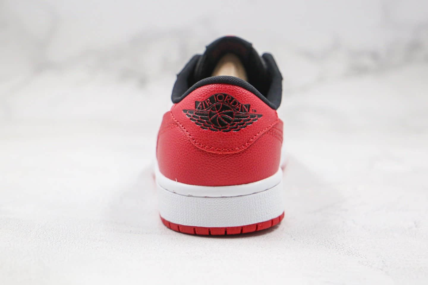 乔丹Air Jordan 1 Low纯原版本低帮AJ1蛇纹白黑红色篮球鞋原档案数据开发 货号:CW0192-200