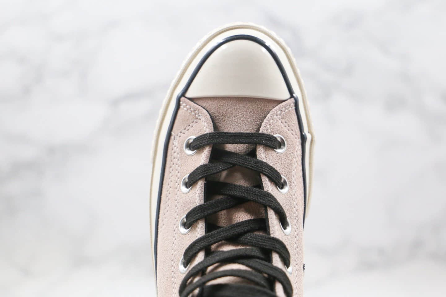 匡威CONVERSE 1970s公司级版本高帮三代黑标脏粉色麂皮硫化板鞋原盒原标 货号:169335C