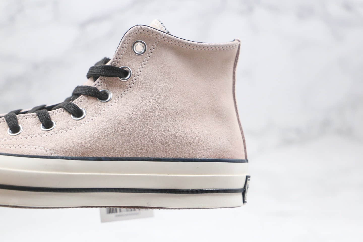 匡威CONVERSE 1970s公司级版本高帮三代黑标脏粉色麂皮硫化板鞋原盒原标 货号:169335C