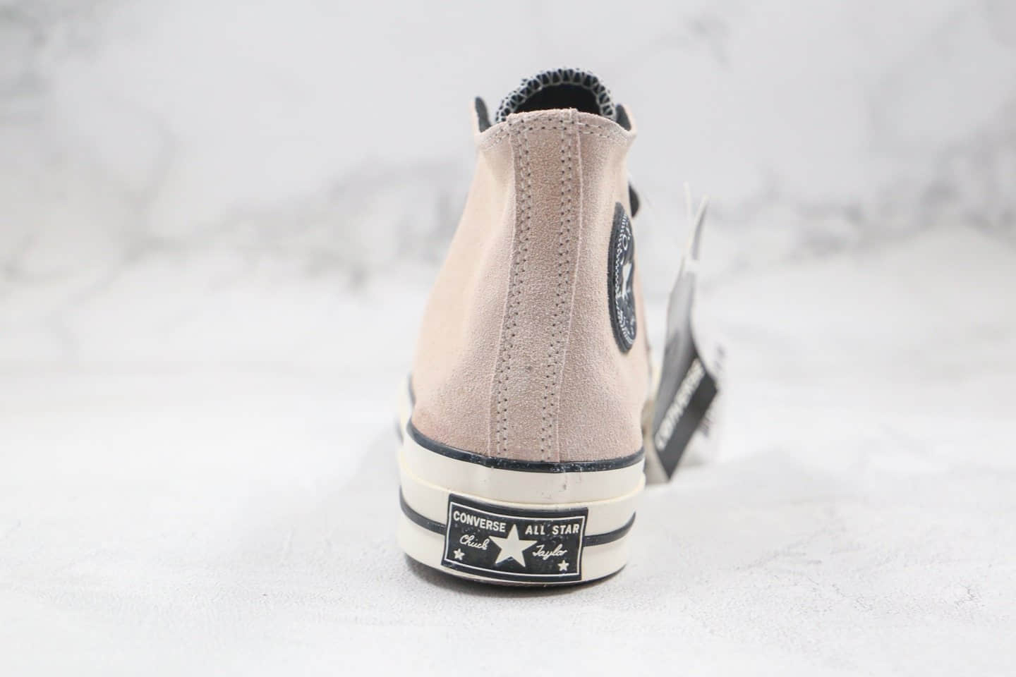 匡威CONVERSE 1970s公司级版本高帮三代黑标脏粉色麂皮硫化板鞋原盒原标 货号:169335C