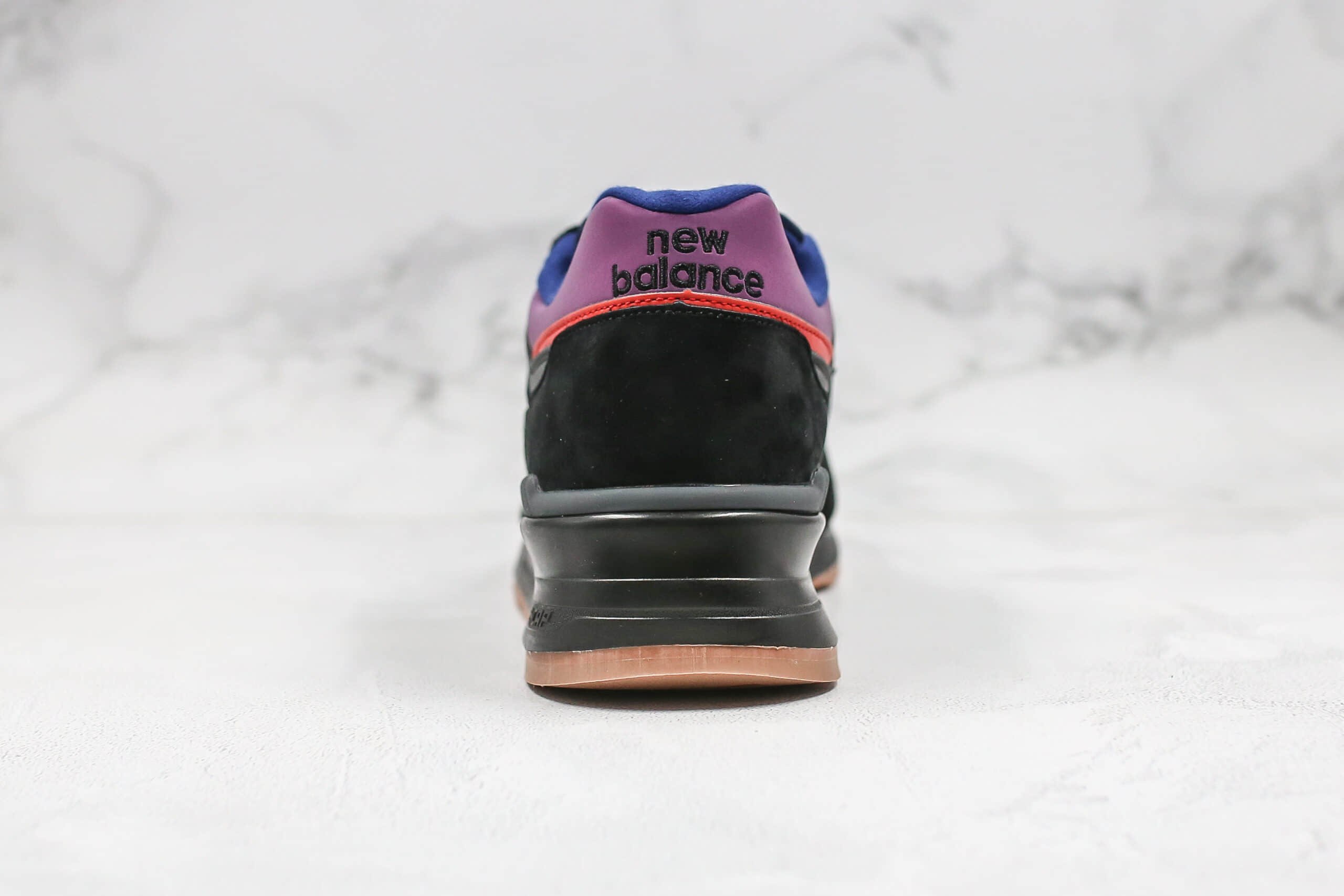新百伦New Balance M997纯原版本复古慢跑鞋NB997黑紫色原档案数据开发 货号:M997CSS