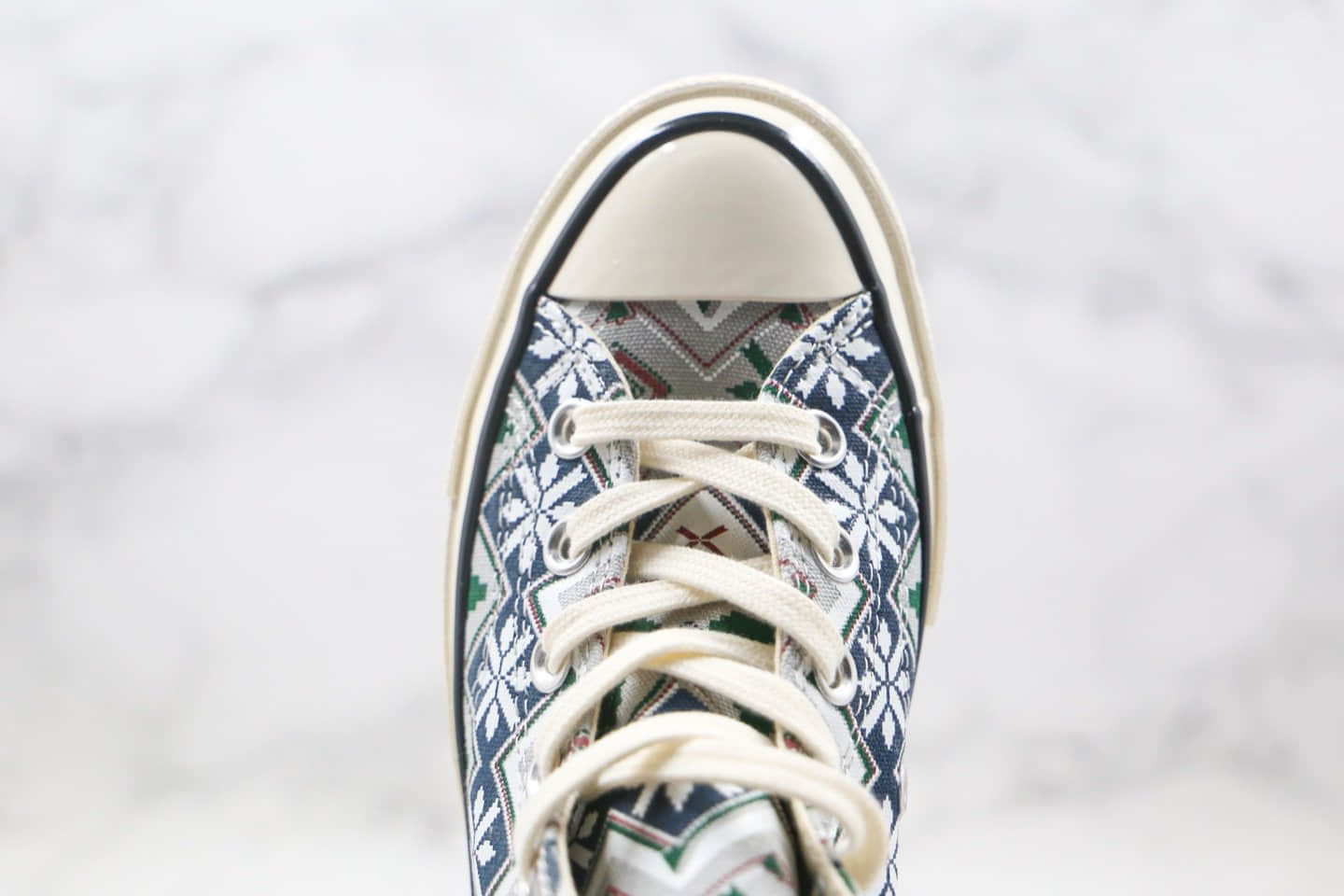 匡威Converse Chuck 70S公司级版本高帮民族风雪花圣诞节配色原厂硫化大底原盒原标 货号:169352C