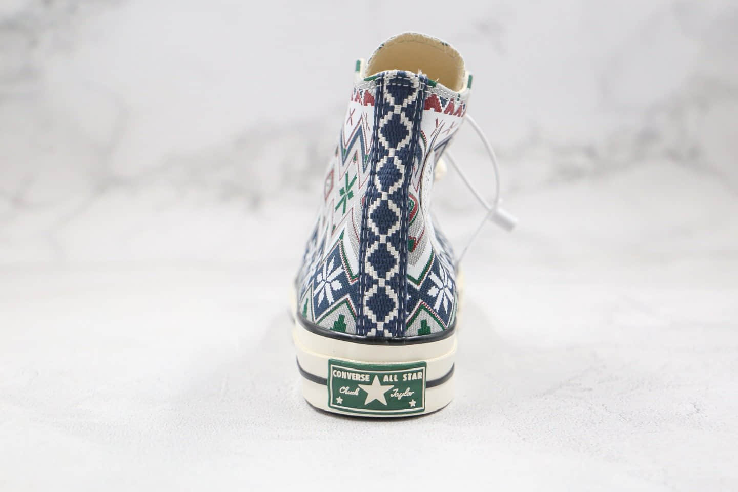 匡威Converse Chuck 70S公司级版本高帮民族风雪花圣诞节配色原厂硫化大底原盒原标 货号:169352C