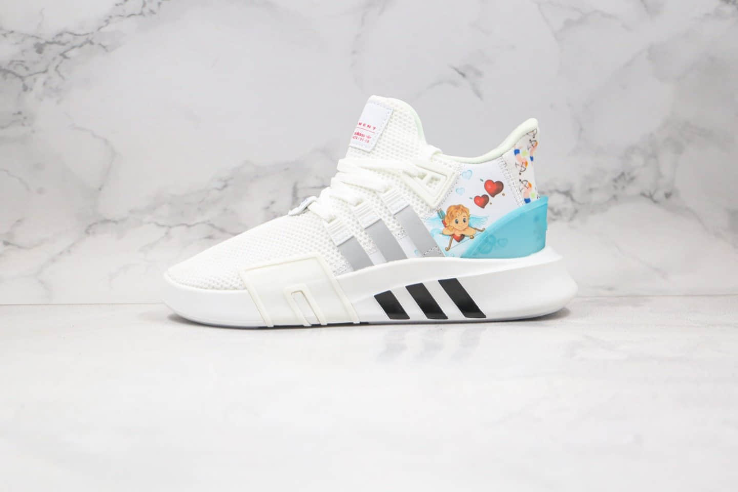 阿迪达斯Adidas EQT BASK ADV纯原版本三叶草EQT支撑者系列复古慢跑鞋皮卡丘白蓝色原档案数据开发 货号:FU9412