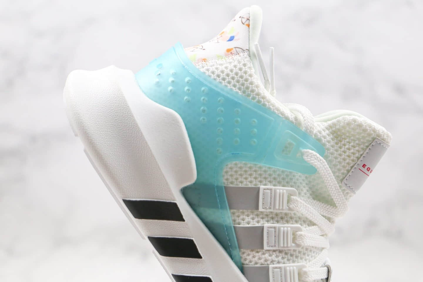 阿迪达斯Adidas EQT BASK ADV纯原版本三叶草EQT支撑者系列复古慢跑鞋皮卡丘白蓝色原档案数据开发 货号:FU9412