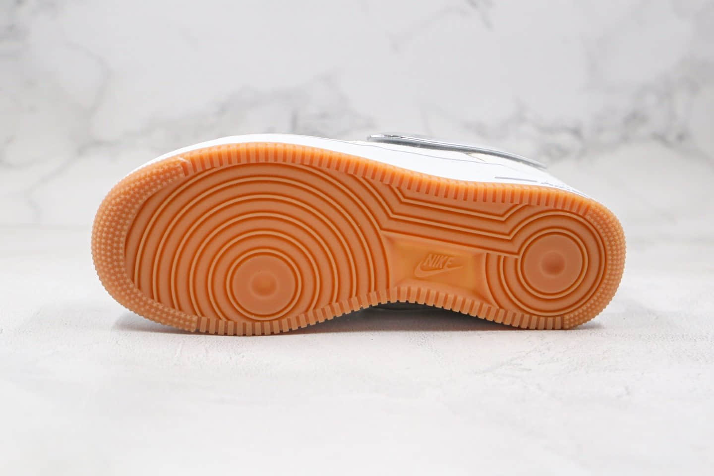 耐克Nike Air Force 1 x Travis Scott联名款纯原版本换勾魔术贴空军一号板鞋内置全掌Sole气垫 货号:AQ4211-100