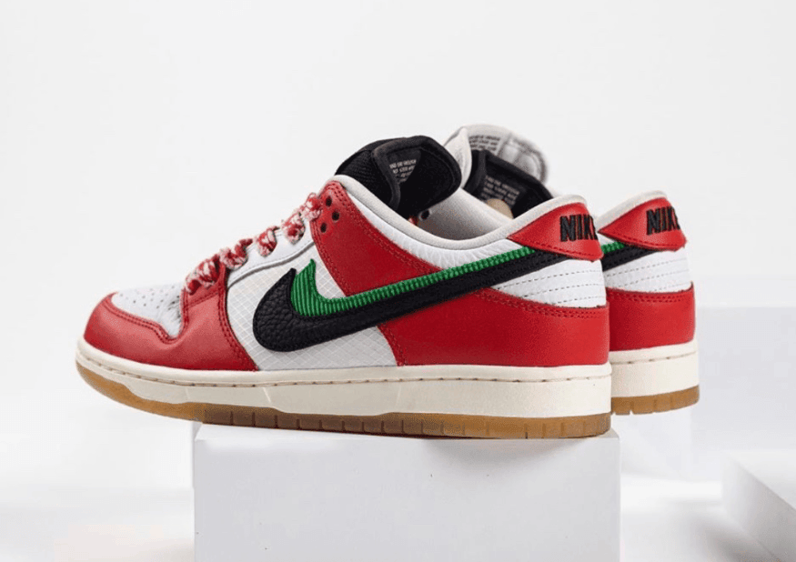 芝加哥氛围?Frame Skate x Nike SB Dunk Low最新实物图释出! 货号:CT2550-600