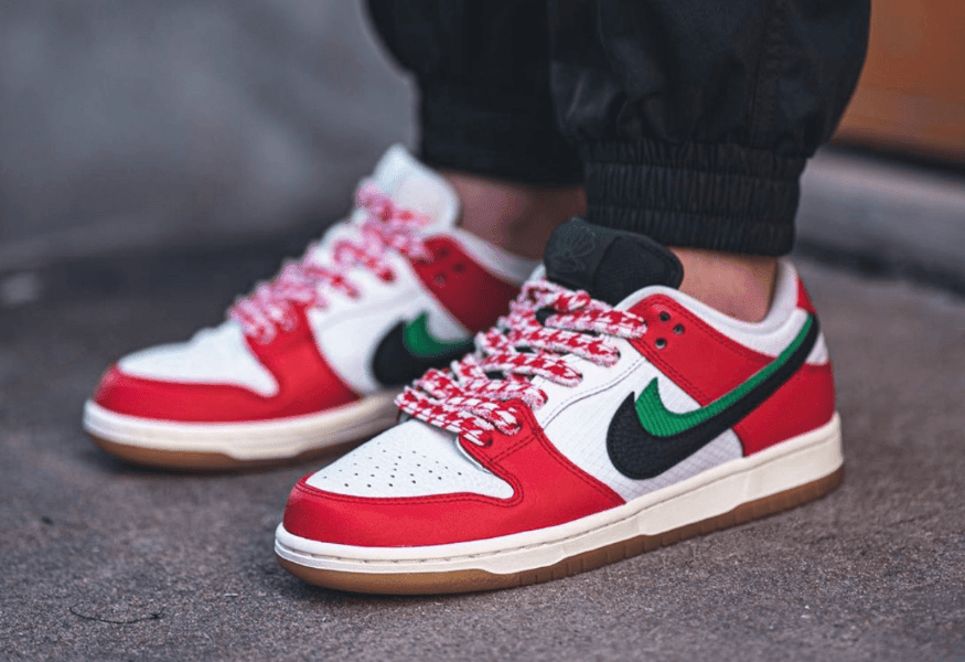 芝加哥氛围?Frame Skate x Nike SB Dunk Low最新实物图释出! 货号:CT2550-600