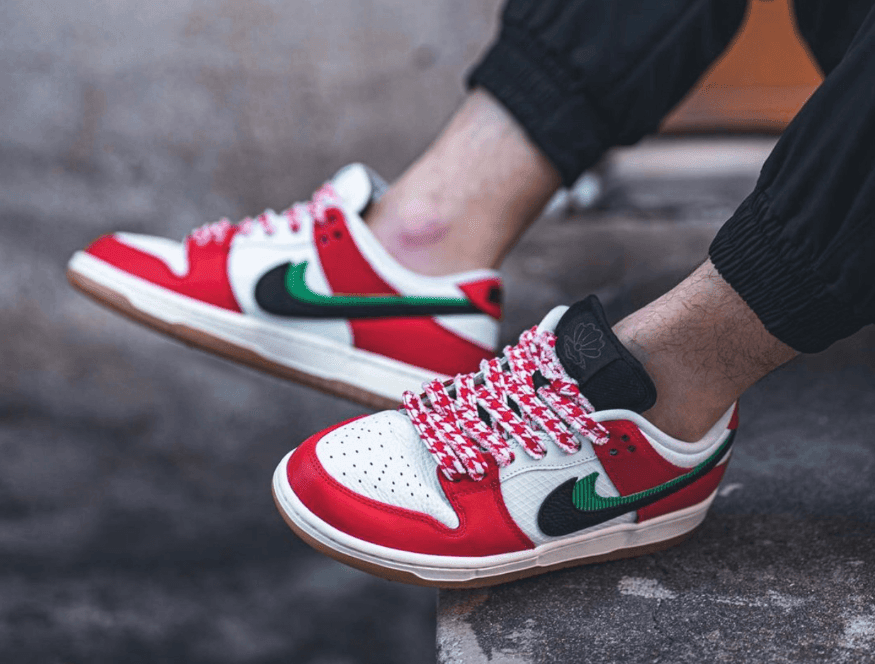 芝加哥氛围?Frame Skate x Nike SB Dunk Low最新实物图释出! 货号:CT2550-600