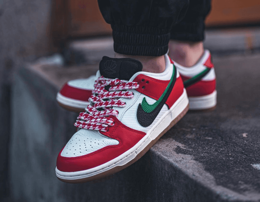 芝加哥氛围?Frame Skate x Nike SB Dunk Low最新实物图释出! 货号:CT2550-600