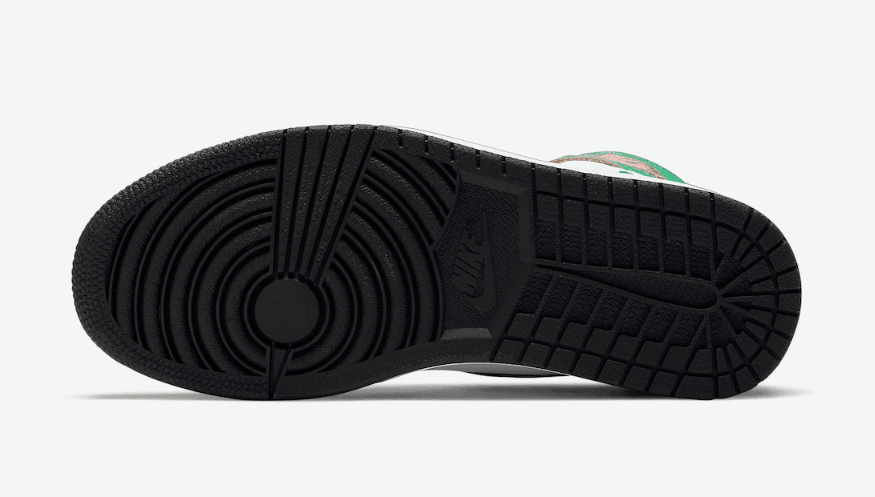 酷似喜力Dunk!全新AJ1 “Lucky Green”10月14日发售! 货号:DB4612-300