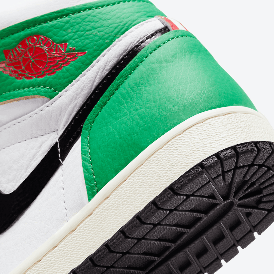 酷似喜力Dunk!全新AJ1 “Lucky Green”10月14日发售! 货号:DB4612-300