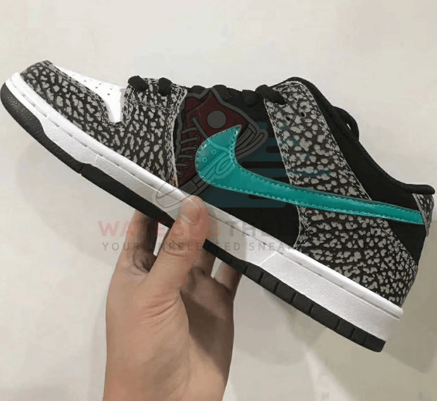 atmos联名同款配色!大象纹SB Dunk今年11月发售!