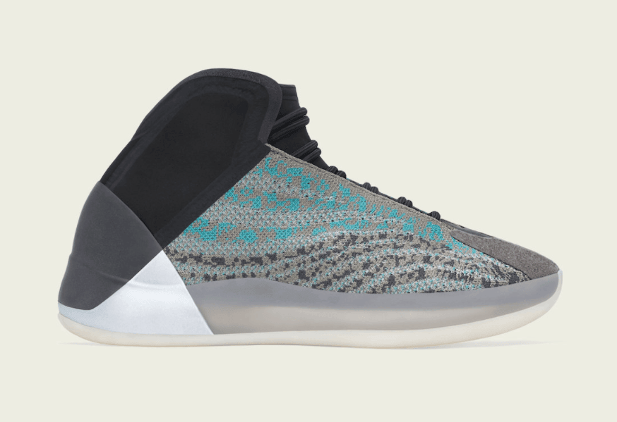 Yeezy篮球鞋Yeezy Quantum“Teal Blue”配色小程序登记开启! 货号:G58864