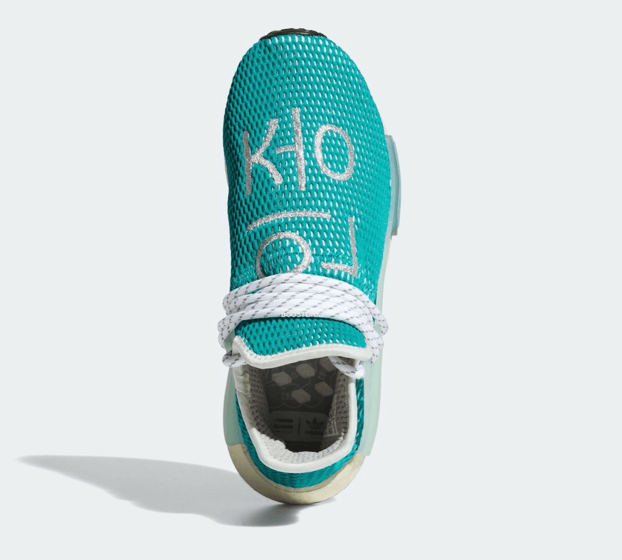 清新湖水绿!菲董NMD Hu新配色即将登场! 货号:Q46466