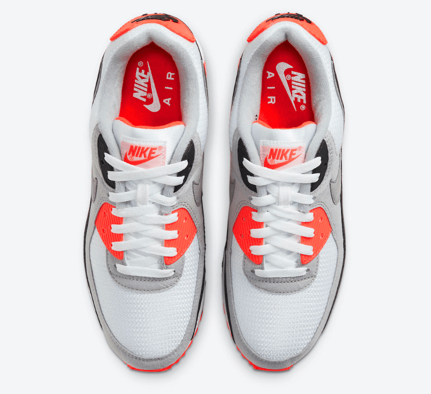 元年红外线配色Air Max 90“Infrared”复刻版官图释出!11月9日发售! 货号:CT1685-100