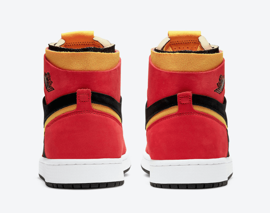 吸睛拼色!全新AJ1 Zoom Comfort“智利红”官图释出! 货号:CT0978-006