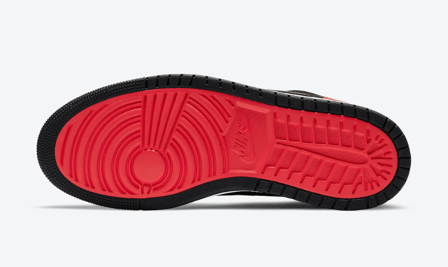 吸睛拼色!全新AJ1 Zoom Comfort“智利红”官图释出! 货号:CT0978-006