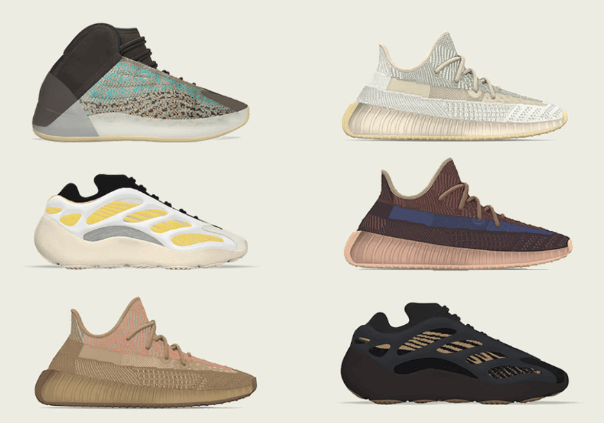 侃爷把这6款Yeezy改名了!千万别搞错!