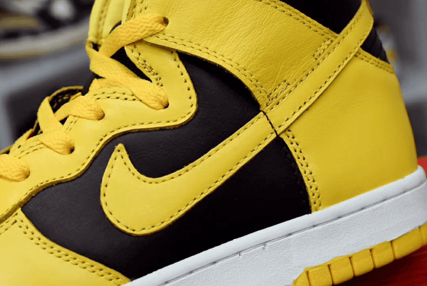 黑黄武当Dunk High实物细节图曝光!下月发售! 货号:CZ8149-002