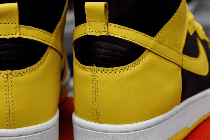 黑黄武当Dunk High实物细节图曝光!下月发售! 货号:CZ8149-002