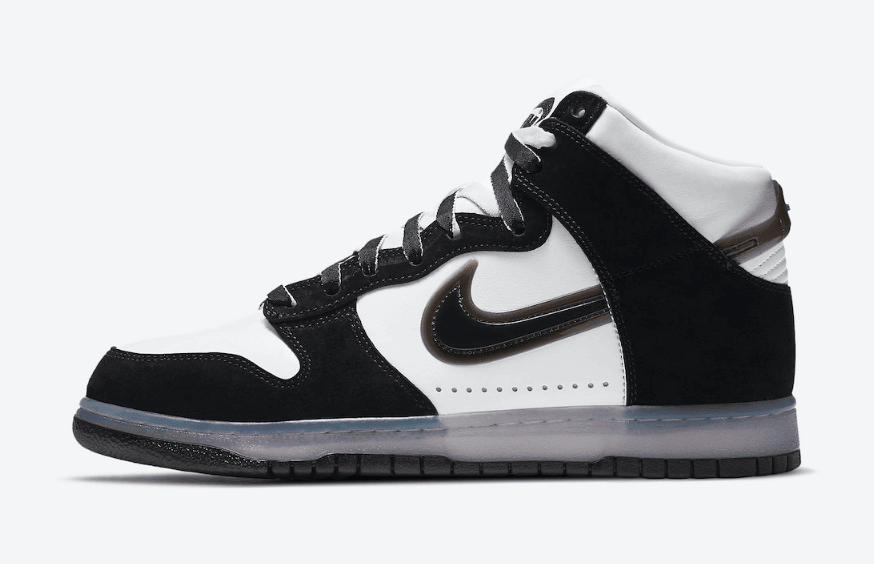 已市售配色市价近四千!Slam Jam x Nike Dunk High黑白熊猫配色本月月底发售! 货号:DA1639-101