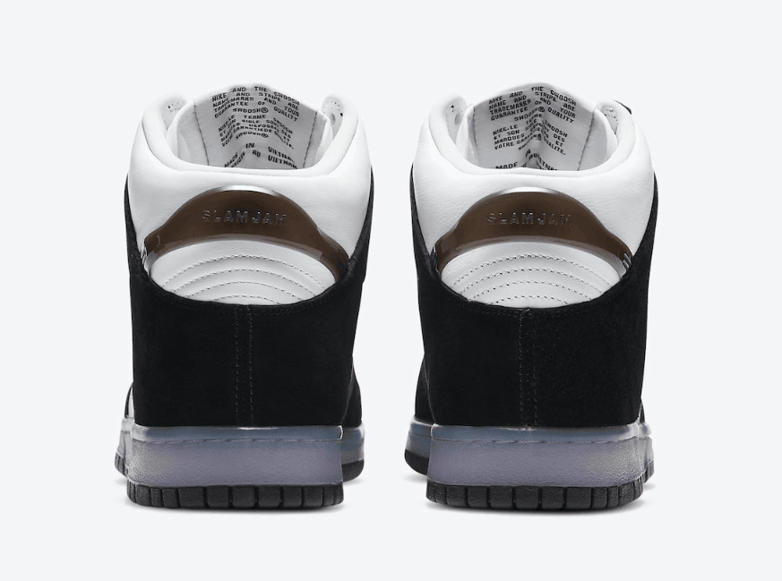 已市售配色市价近四千!Slam Jam x Nike Dunk High黑白熊猫配色本月月底发售! 货号:DA1639-101