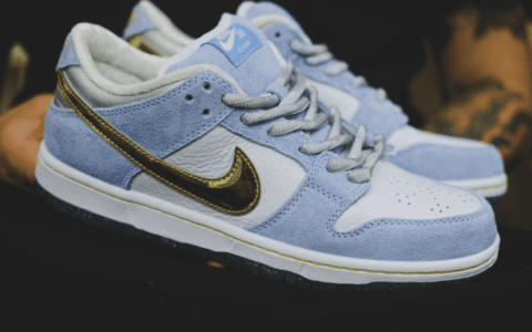 高规格“金钩”!Sean Cliver x Nike SB Dunk Low最新实物曝光! 货号:DC9936-100