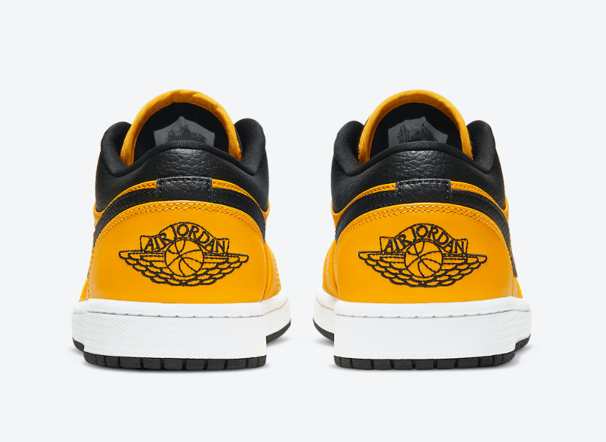 吸睛黑黄装扮!低帮AJ1又有新配色了! 货号:553558-700