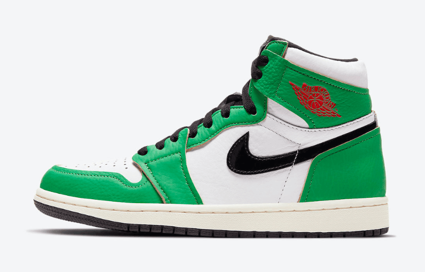 酷似喜力Dunk!全新AJ1 “Lucky Green”10月14日发售! 货号:DB4612-300
