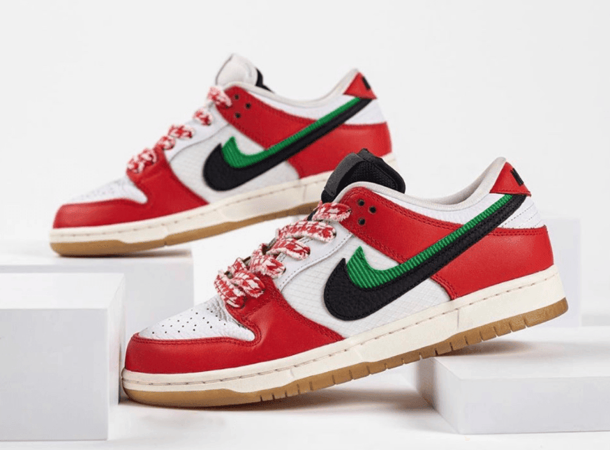 芝加哥氛围?Frame Skate x Nike SB Dunk Low最新实物图释出! 货号:CT2550-600